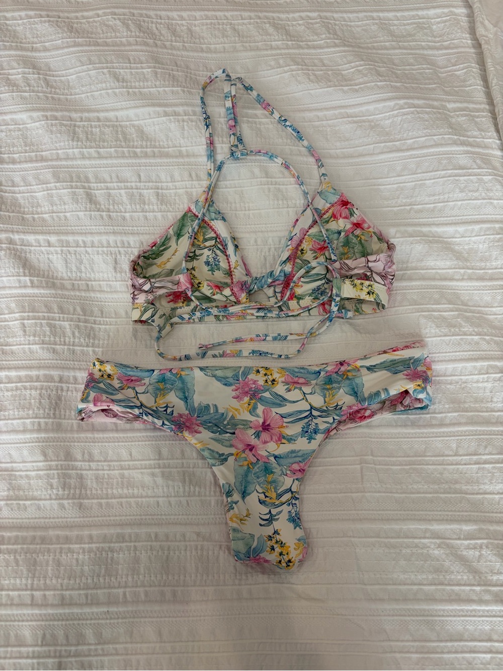 LoveShackFancy x Hurley Reversible Bikini Set - XS